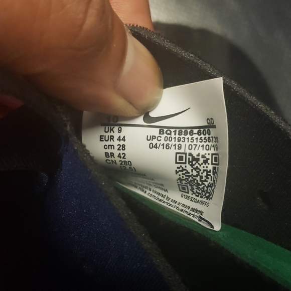 NWT NIKE ZOOM PEGASUS TURBO SHIELD WP BQ1896-600 - Picture 12 of 12